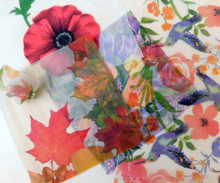 Read more about the article Easy DIY Wax Vellum Napkins & Washi