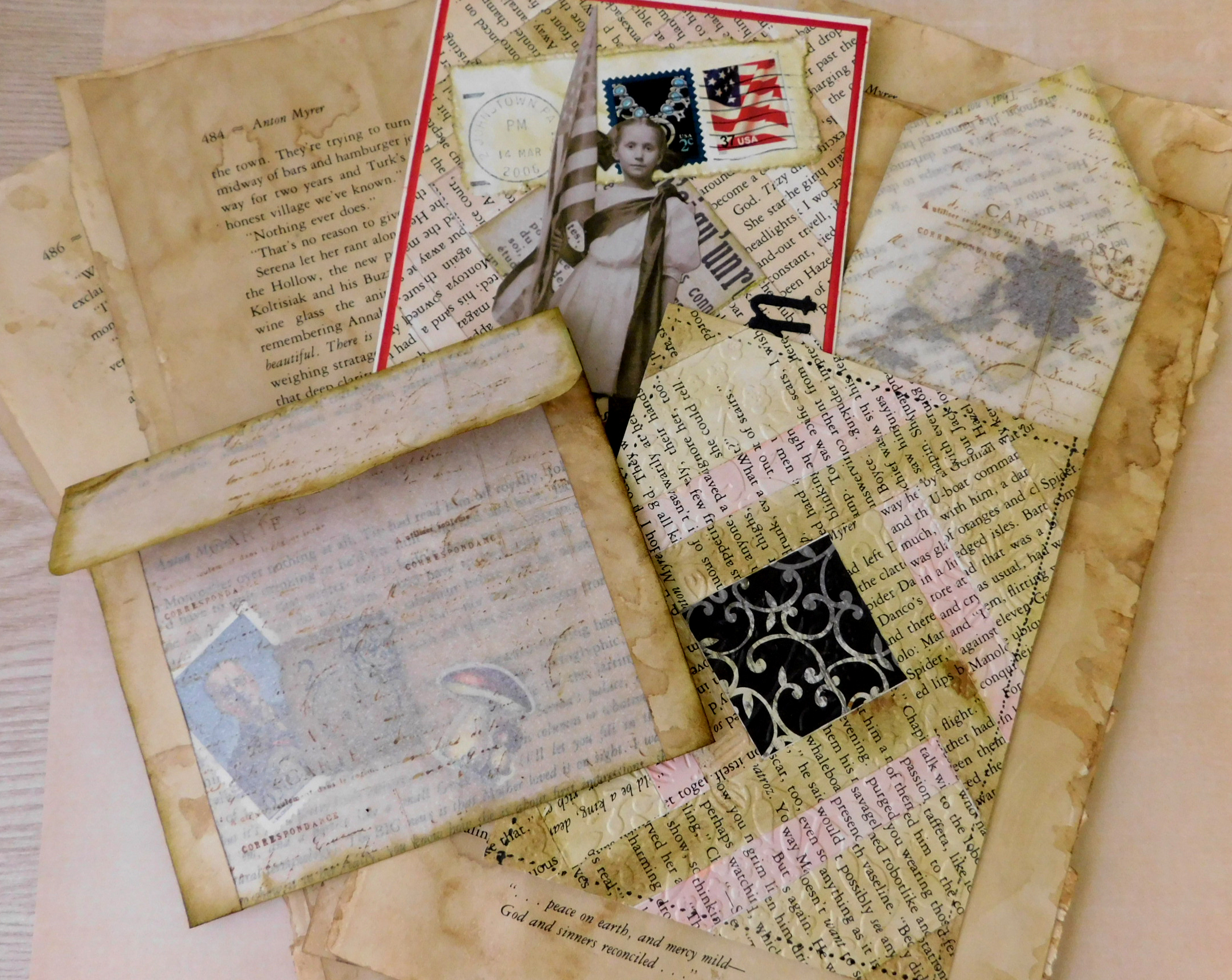 You are currently viewing Book Page Ideas – Junk Journals – Envelopes – Tags – Ephemera