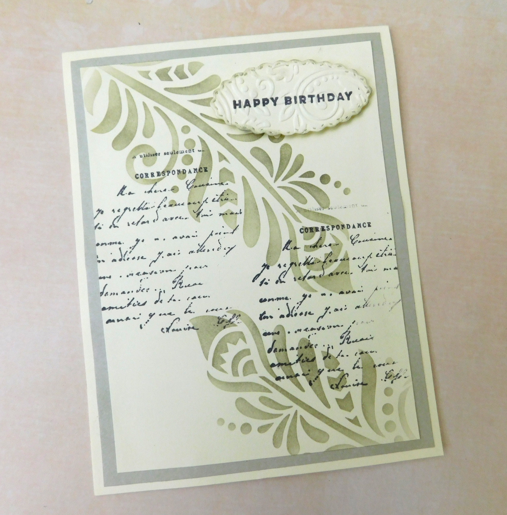 You are currently viewing Stampin Up Inspired Birthday Card