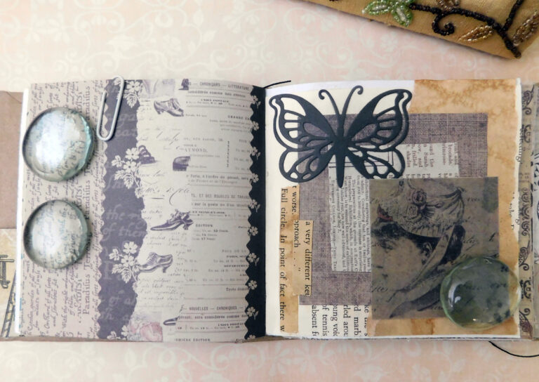 Read more about the article Mini Collage Book – Inspired By