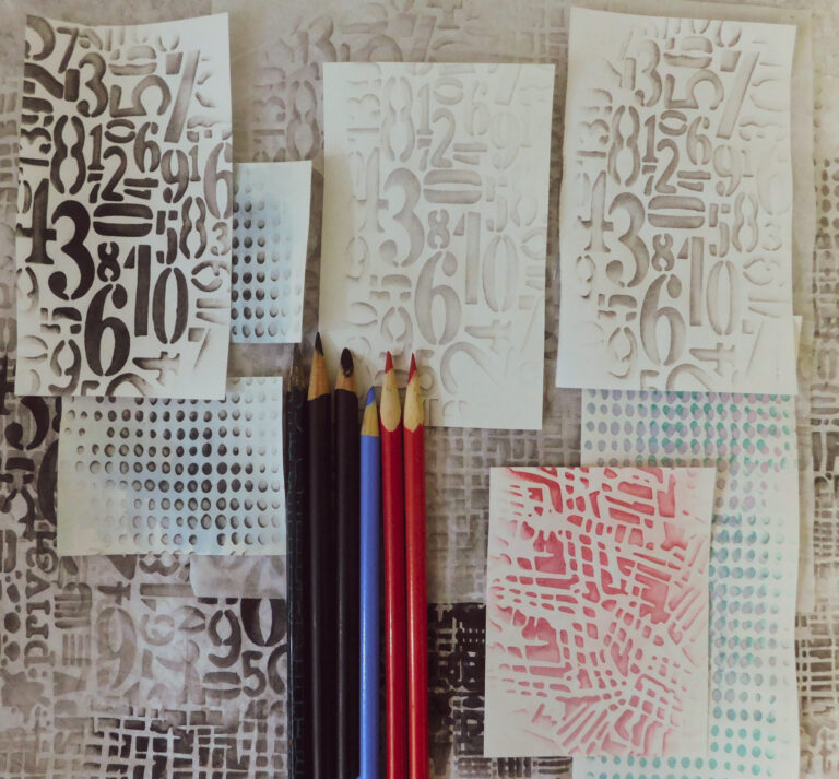 Read more about the article Stencil With Drawing Mediums