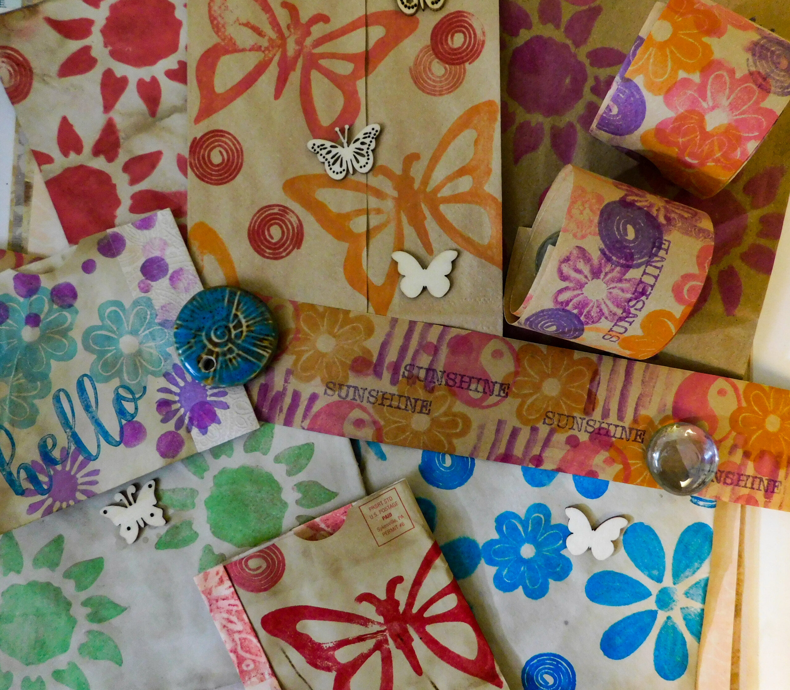 You are currently viewing Marker Stamping Rustic Boho Look