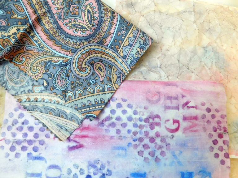 Read more about the article Stencil Watercolor Pages For Journals 4